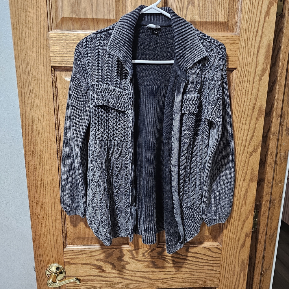 Tribal Womens Patchwork Shacket - image 1